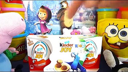 Download Video: Kinder Маша и Медведь, Masha i Medved, Frozen, Disney, RIO 2, Frozen Toys, Peppa Pig