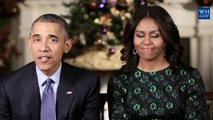 Obamas deliver White House Christmas message