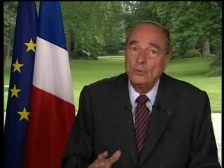Dernier discours de Jacques Chirac 15 mai