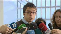 Errejón lamenta que el discurso del Rey fuera 