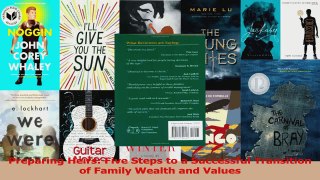 PDF Download  Preparing Heirs Five Steps to a Successful Transition of Family Wealth and Values Read Full Ebook