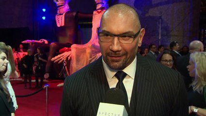 Spectre Mexico City Premiere Interview - Dave Bautista