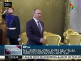 Encuentro bilateral entre Rusia e India fortalece cooperación