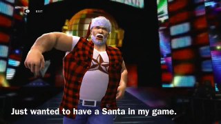 Wrestling Fight - Meet The Wrestler - Santa Claus (WWE 2K14)