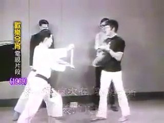 1969 Video of Bruce Lee Breaking A Board With The 1 Inch Punch