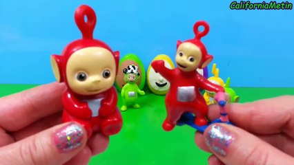 Play Doh Surprise Eggs Teletubbies Toys Unboxing (720p)