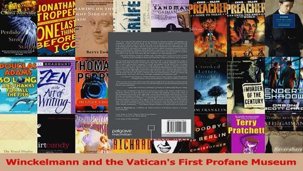 PDF Download  Winckelmann and the Vaticans First Profane Museum PDF Full Ebook