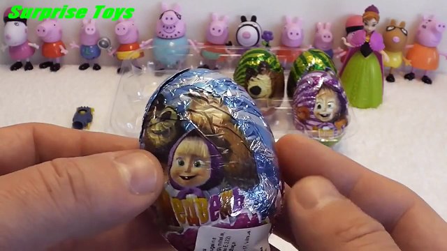 Маша и Медведь, Masha i Medved, Frozen, Disney, Peppa Pig, Frozen Toys, Peppa Pig Toys, 7