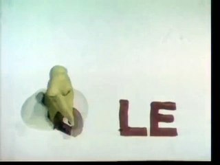 Classic Sesame Street Claymation E