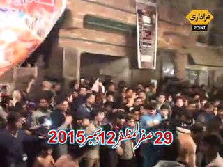 Zanjeer Zani Majlis 29 Safar 2015 Neelam Block Iqbal Town Lahore
