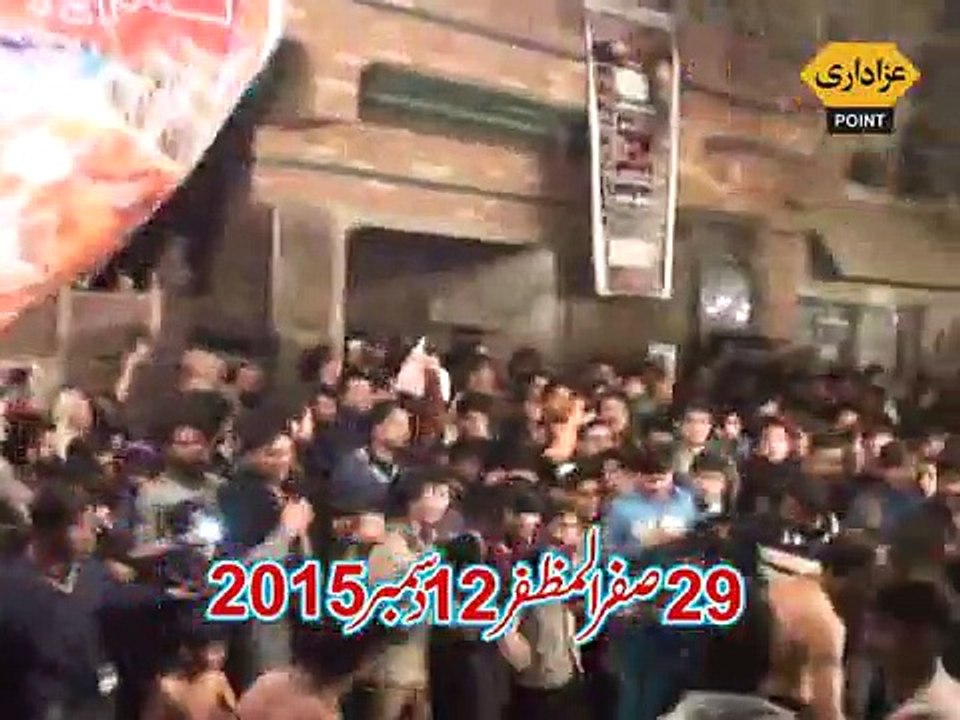 Zanjeer Zani Majlis 29 Safar 2015 Neelam Block Iqbal Town Lahore