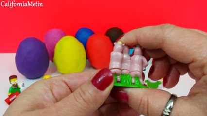 Play-Doh Many Surprise Eggs Spongebob Minnie Mouse Frozen Looney Tunes Hello Kitty (1080p)