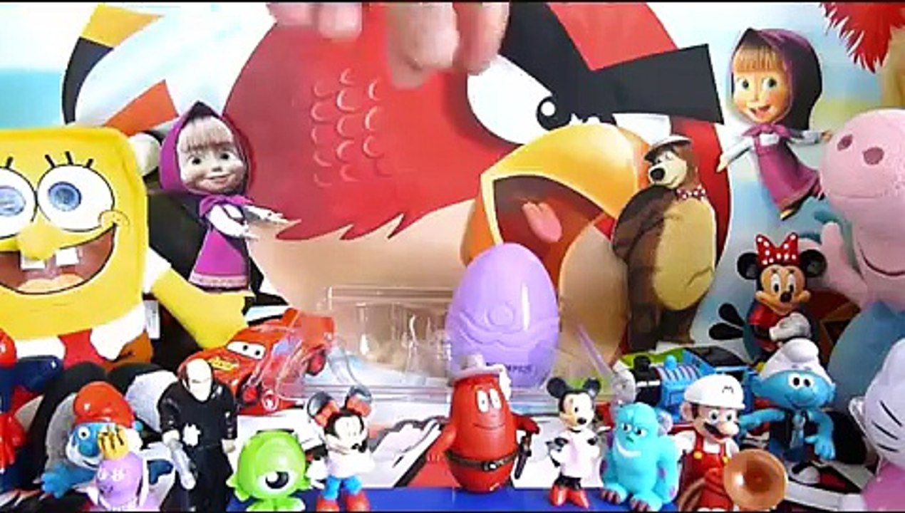 Kinder Маша и Медведь, Masha i Medved Disney Peppa Pig,Toys Cars Frozen masha and the bear