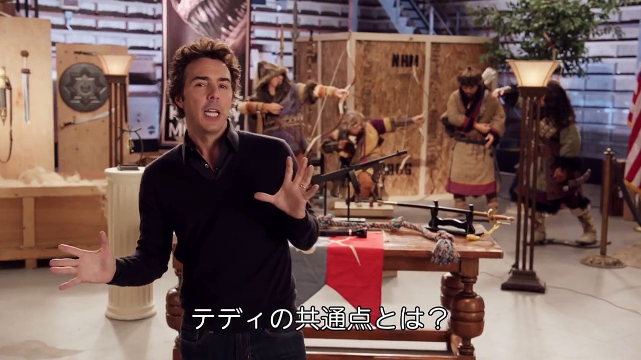 映画「ナイト ミュージアム / エジプト王の秘密」特別映像（展示物とラリー）