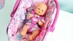 New Dress Nenuco Baby Doll Change Clothes Baby Born Car Seat Newborn Видео куклой для дево