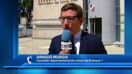 D!CI TV : Arnaud Murgia tape du poing sur la table à propos du téléphérique de La Grave