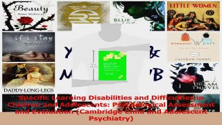 Read  Specific Learning Disabilities and Difficulties in Children and Adolescents Psychological PDF Free