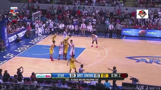 Ginebra LA Tenorio buzzer beater game winning three-pointer against Star Hot Shots