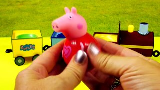 Train Peppa Pig Train Pull Along Wobbly Toy Train Danny Dog Emily Elephant Peppapig Episodes