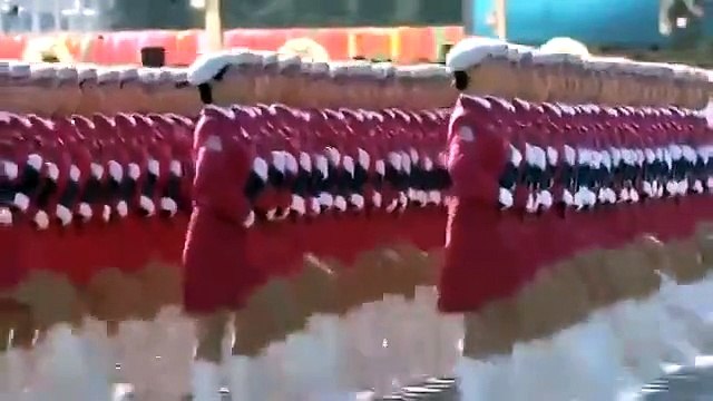 МУРАШКИ ПО КОЖЕ - КАТЮША НА КИТАЙСКОМ. ДЕВУШКИ - ВОЕННЫЙ ПАРАД