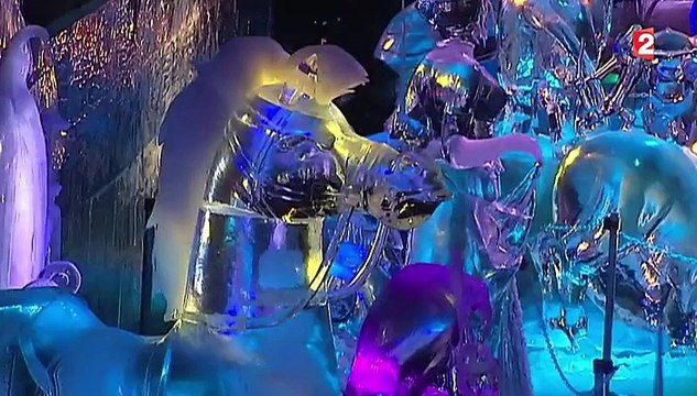 Moselle : 80 personnages de dessins animés reproduits en glace