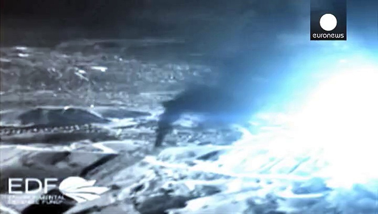 Mit Infrarot sichtbar: Nahe Los Angeles strömen Millionen Liter Methangas aus