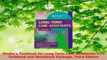 Read  Mosbys Textbook for Long Term Care Assistants LTC Textbook and Workbook Package Third EBooks Online