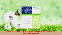 Read  Beginnings The Art and Science of Planning Psychotherapy EBooks Online