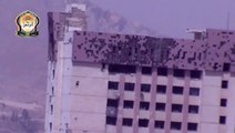 ريف دمشق: الجيش السوري الحر يستهدف تحصينات قوات النظام في وزارة الري على جبهة عربين بمدفع