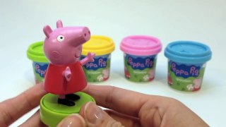 howto Play Doh Peppa Pig and Friends Playdough kit Peppa Pig Toy play doh