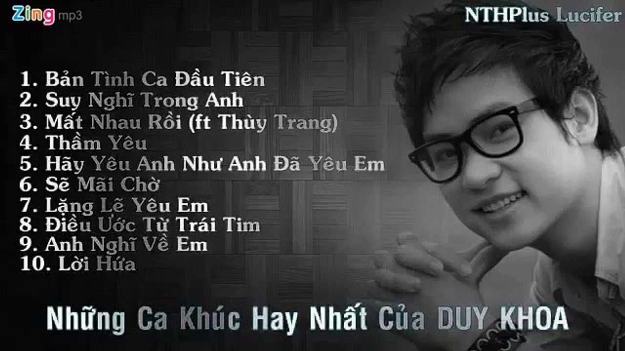 Những bài hát hay nhất của Duy Khoa