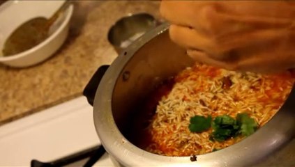 How to make Chicken Biryani Special making in pressure cooker - HD- Daily motion