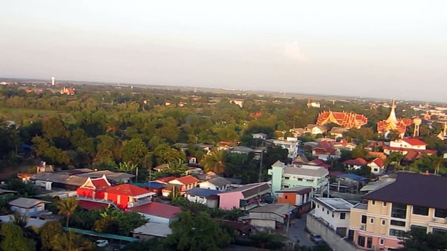 VUE SUR AYUTTHAYA (THAÏLANDE) DEPUIS L'HÔTEL CLASSIQUE KAMEO