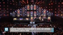 Judge forces Madonna’s son to spend holidays with her