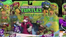 TMNT Half Shell Heroes Water Toys! Pool Party or Bath Toys by HobbyKidsTV