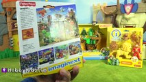 Lions   Dragons Knight Serpent Battle Wagon! Imaginext Adventure Story by HobbyKidsTV