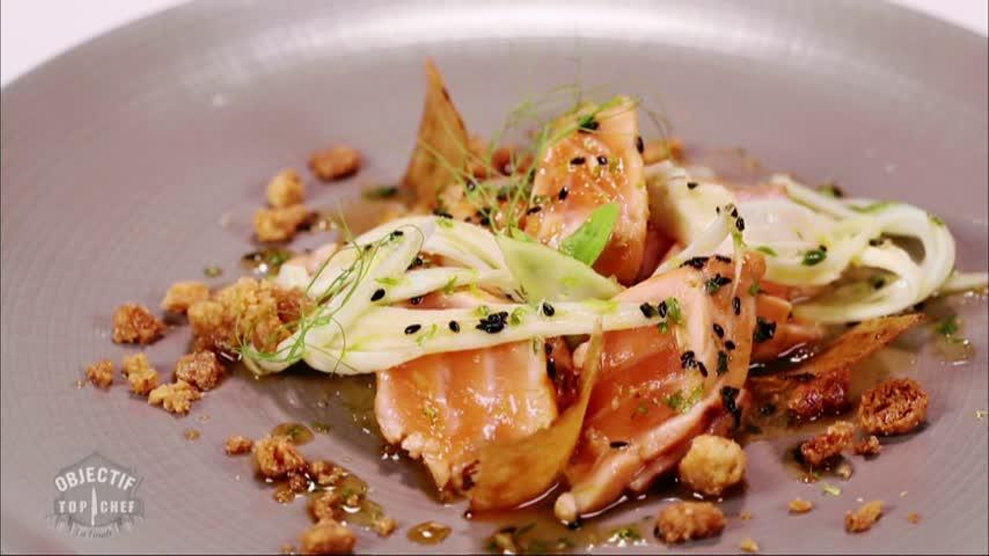 Le tataki de saumon d'Erwan : original mais risqué - Vidéo Dailymotion