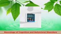 Read  Neurology of Cognitive and Behavioral Disorders EBooks Online