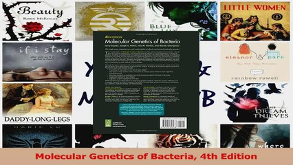 Molecular Genetics of Bacteria 4th Edition Download