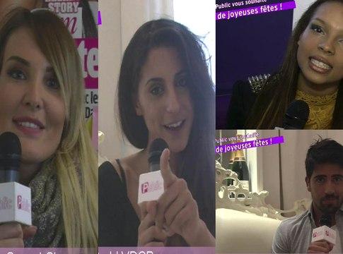 Exclu Vidéo : Marie Garet, Elodie (SS8), Cynthia (LPDA3), Stéfan (LVDCB) : Ils souhaitent un joyeux Noël à Public !