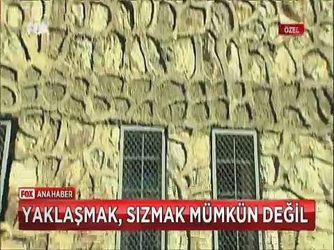 Yenilenen Aktütün karakolu şimdi kale gibi Yaklaşmak, Sızmak mümkün değil