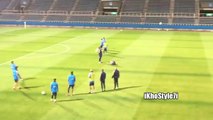 Lionel Messi Scores Amazing long range Goal in Japan 2015 - Barcelona training session in