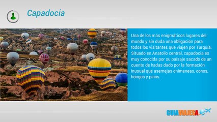 Lugares que visitar en Turquía