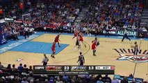 Russell Westbrook's And-One - Bulls vs Thunder - December 25, 2015 - NBA 2015-16 Season