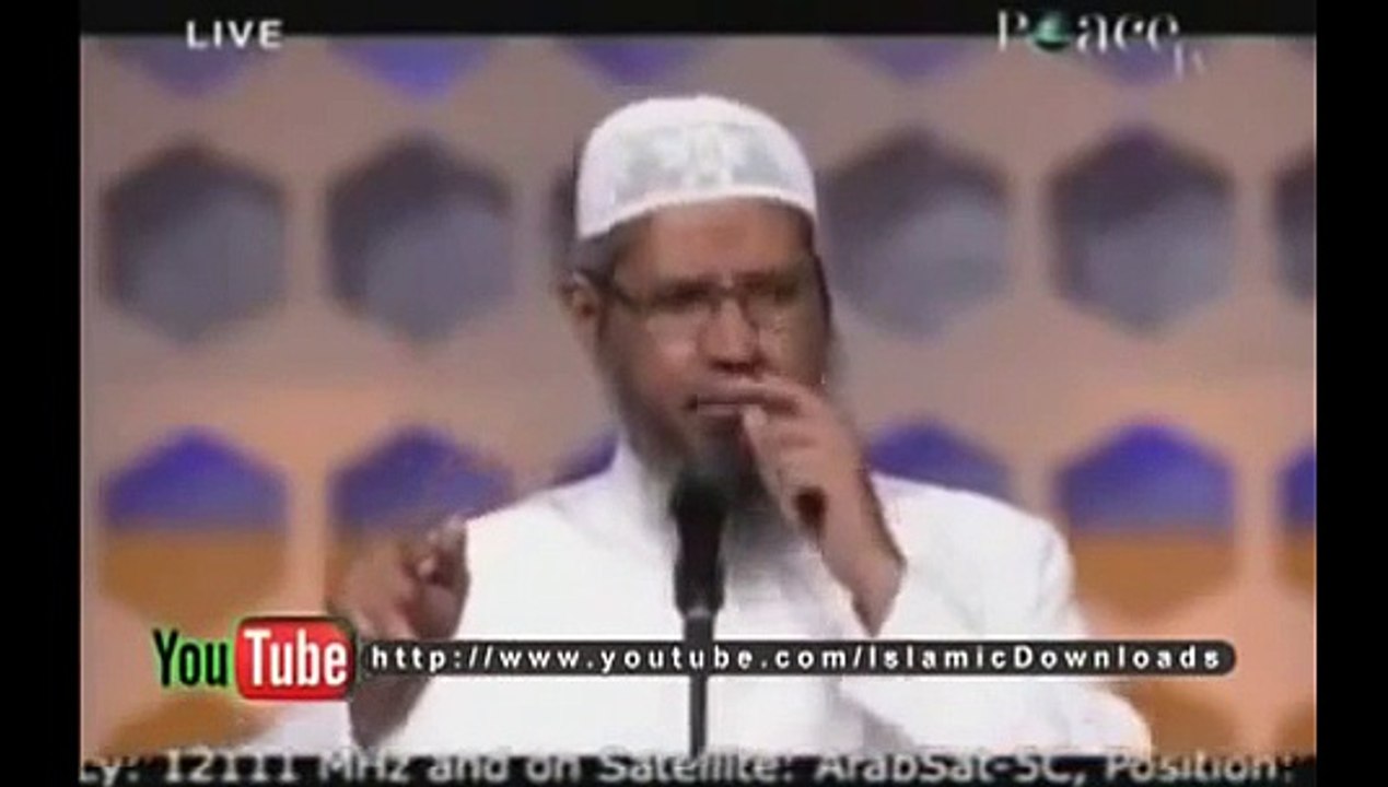 Dr Zakir Naik Remarks About  Mulana Tariq Jameel