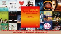 PDF Download  Down Syndrome Advances in Medical Care Progress in Clinical  Biological Research Read Full Ebook