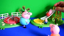peppa pig story Peppa pig episode Daddy Pig Mammy Pig George pig At The Park Story