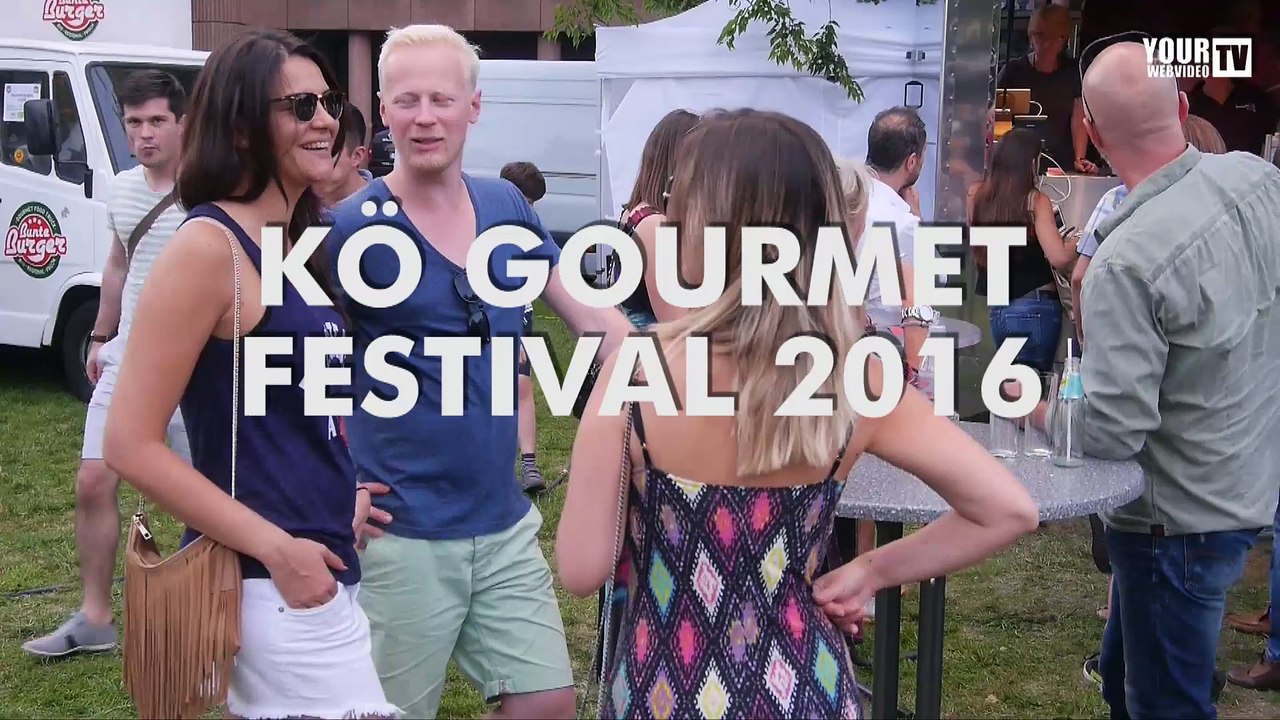 SAVE THE DATE! KÖ Gourmet Festival 2016. Königsallee Düsseldorf