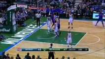 Detroit Pistons vs Milwaukee Bucks Highlights November 23, 2015 NBA 2015 16 Season