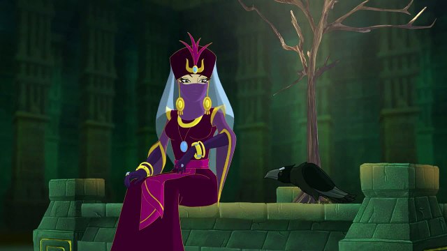 Три Богатыря и Шамаханская Царица Из перьев (мультфильм)